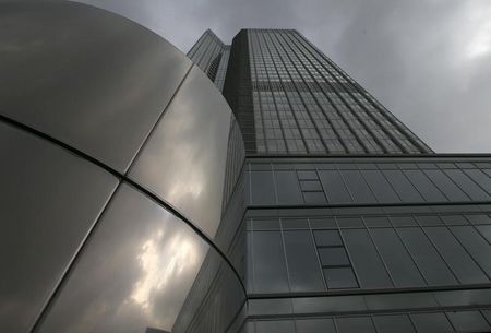 © Reuters. General view of the headquarters of the European Central Bank in Frankfurt 