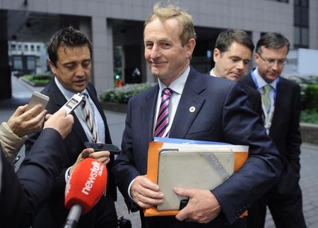 © Reuters. Ireland's PM Kenny arrives at an informal summit of European Union leaders in Brussels