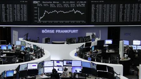 © Reuters. أسهم منطقة اليورو تسجل أكبر مكاسب على مدى يومين منذ يونيو 2013