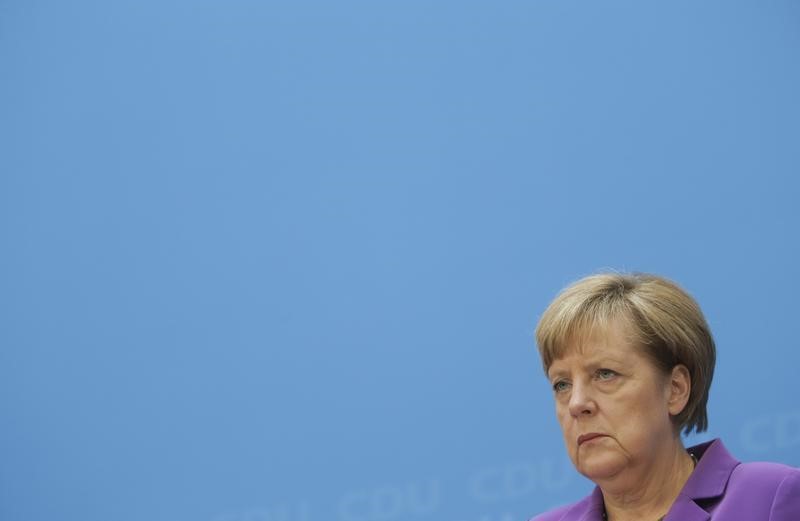 © Reuters. Канцлер Германии Ангела Меркель 