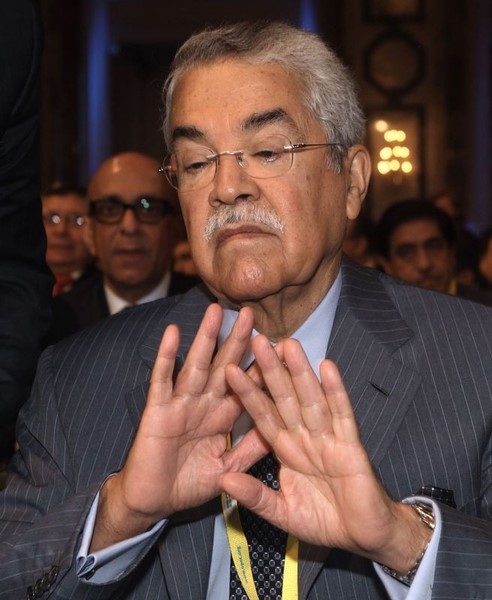 © Reuters. Министр нефтяной промышленности Саудовской Аравии Али аль-Наими 