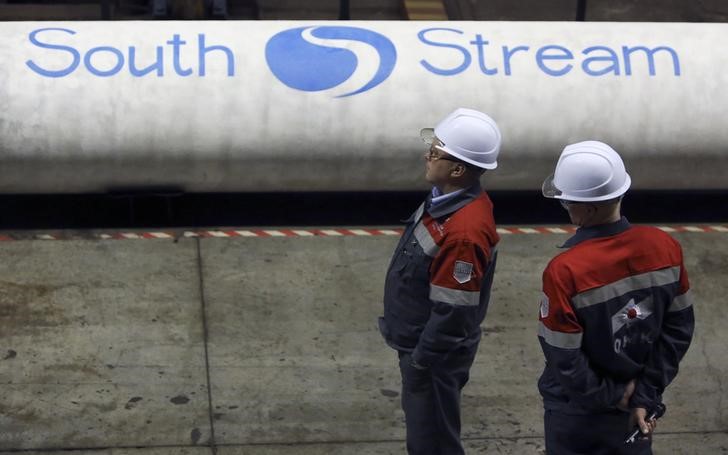 © Reuters. L'UE VEUT POURSUIVRE LES DISCUSSIONS SUR LE GAZODUC SOUTH STREAM