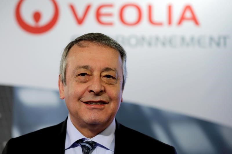 © Reuters. VEOLIA ENVIRONNEMENT MISE SUR L'ÉCONOMIE CIRCULAIRE