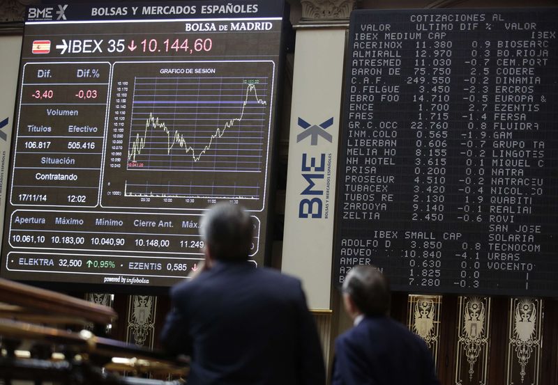 © Reuters. La bolsa española mantiene tendencia positiva en apertura