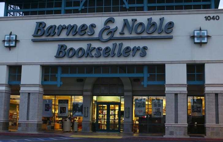 © Reuters. A Barnes & Noble book store is shown in Encinitas, California