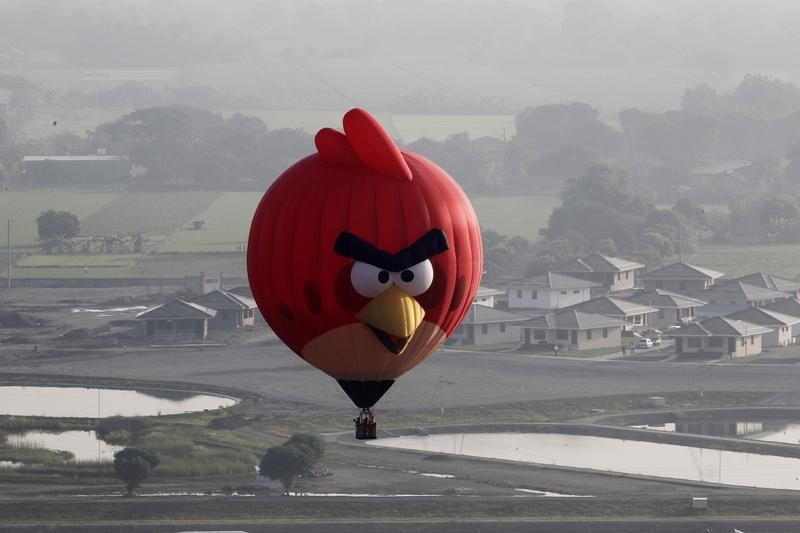 © Reuters. El fabricante de Angry Birds recortará 110 puestos de trabajo