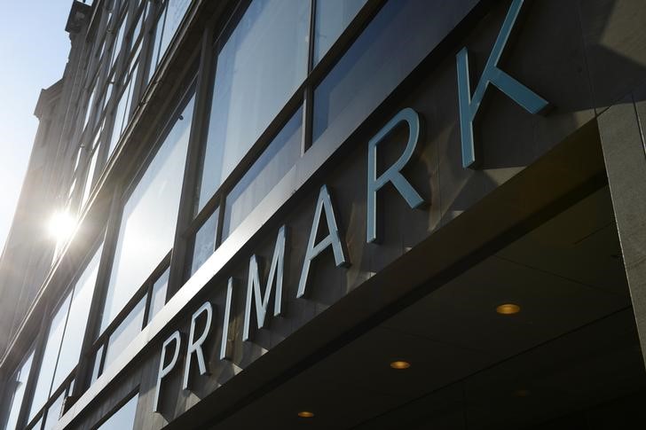 © Reuters. A Primark clothing shop is seen in central London