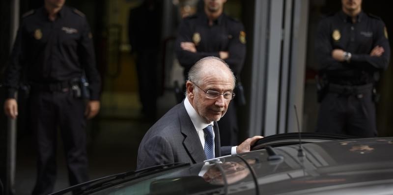© Reuters. Nubes judiciales podrían afectar planes de futuro de Bankia 