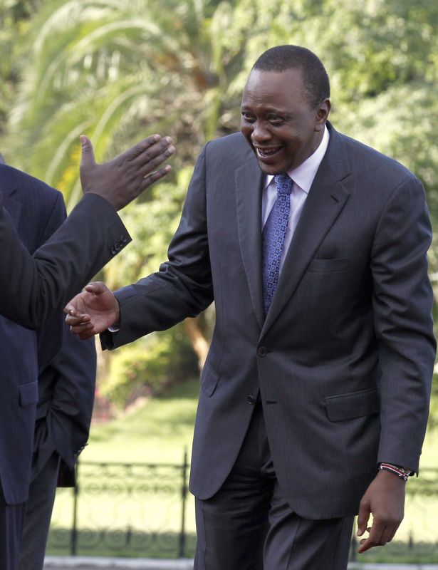 © Reuters. المحكمة الجنائية الدولية تسقط الاتهامات عن رئيس كينيا