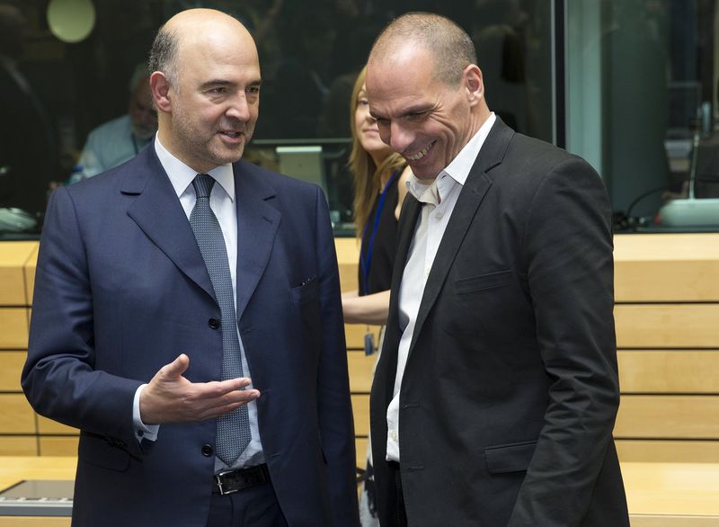 © Reuters. Moscovici dice que aún hay margen de maniobra para negociar con Grecia
