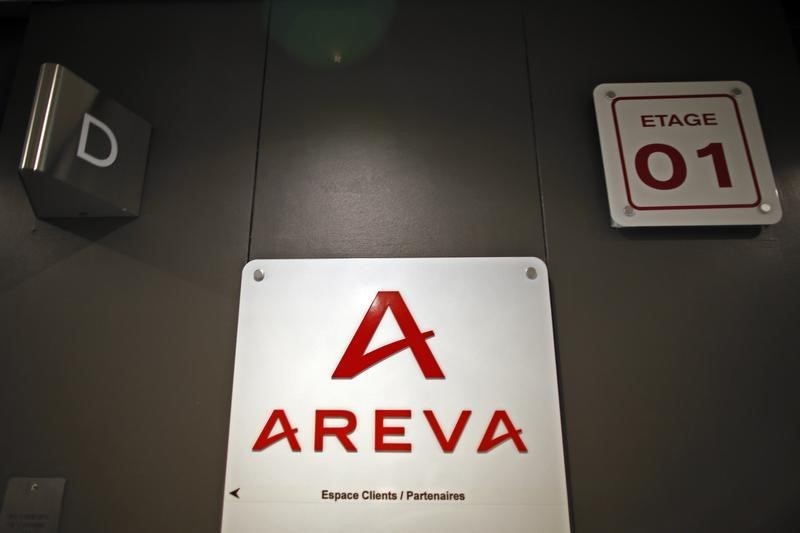 © Reuters. AREVA VEUT VENDRE SA FILIALE DE MESURE DE RADIOACTIVITÉ