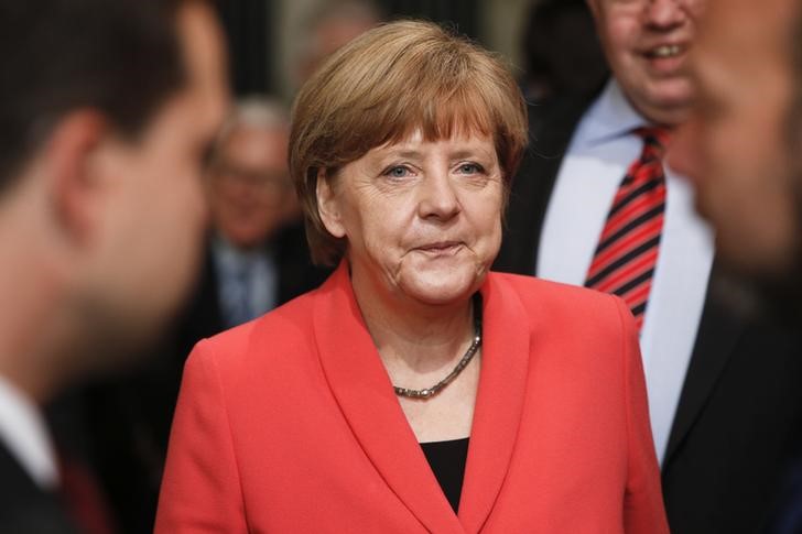 © Reuters. Merkel dice que Europa puede lidiar ahora mucho mejor crisis como la griega