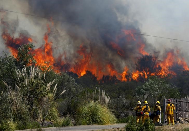 © Reuters. أريزونا تدفع لأسر رجال اطفاء حرائق قتلى 670 الف دولار