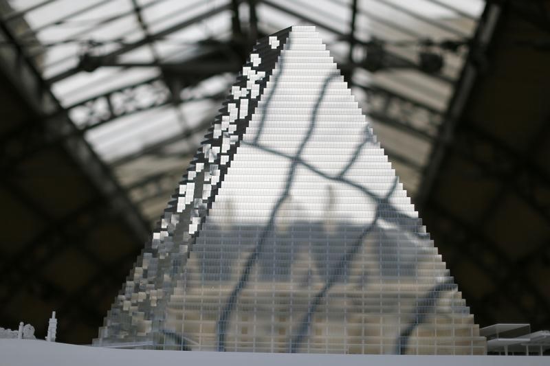© Reuters. LE CONSEIL DE PARIS VALIDE LE PROJET DE LA TOUR TRIANGLE