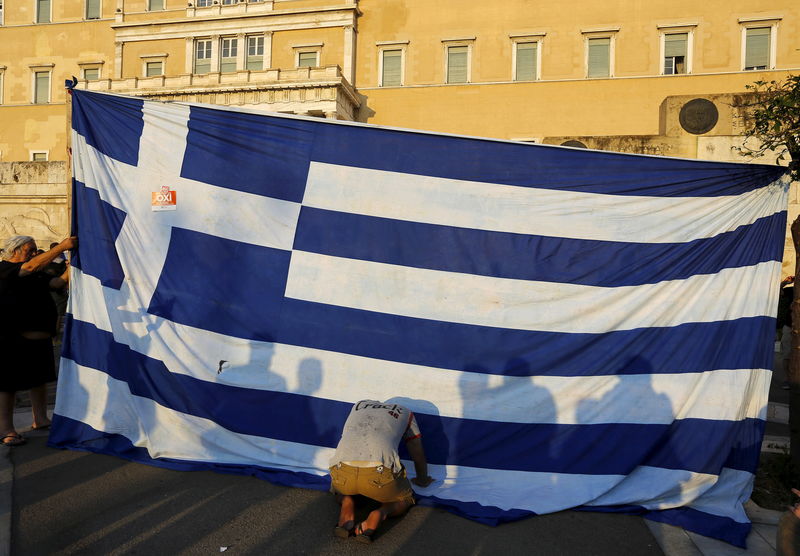 © Reuters. Grecia hace una nueva propuesta, con una reestructuración de su deuda