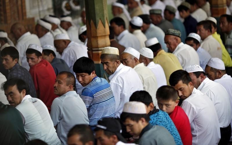 © Reuters. تركيا تحتج لدى الصين لفرضها قيودا على العبادة والصوم على مسلميها
