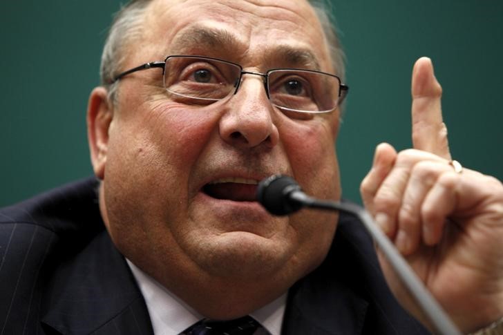 © Reuters. LePage testifies before a U.S. House Energy and Commerce Subcommittee hearing to review draft legislation on hydropower, on Capitol Hill in Washington