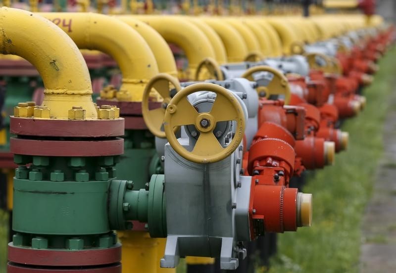 © Reuters. La rusa Gazprom corta el suministro de gas a Ucrania