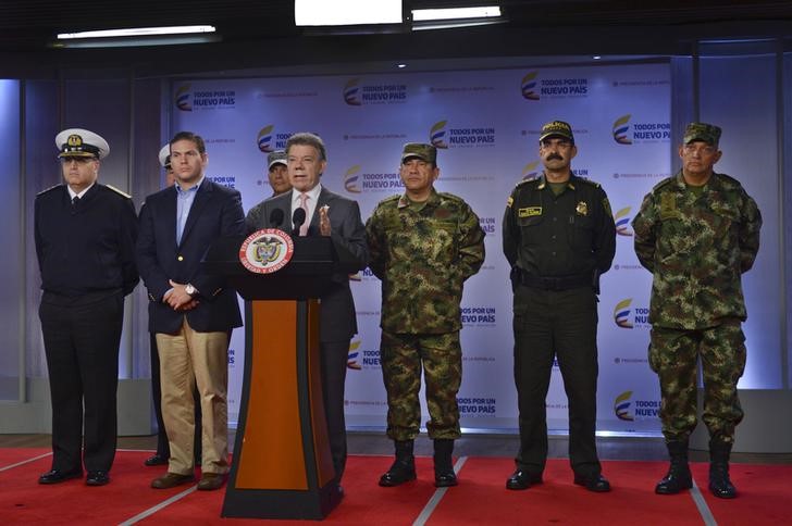 © Reuters. El respaldo a negociaciones de paz en Colombia cae a su nivel más bajo, según sondeo