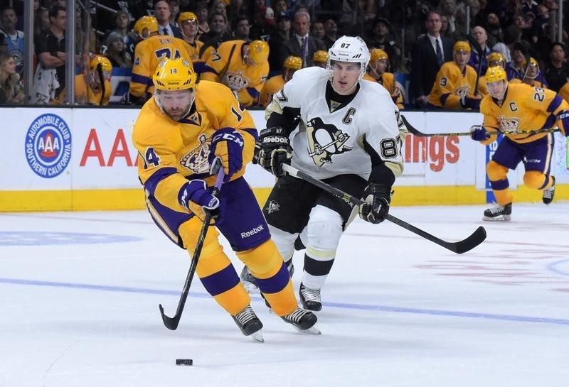 © Reuters. NHL: Pittsburgh Penguins at Los Angeles Kings