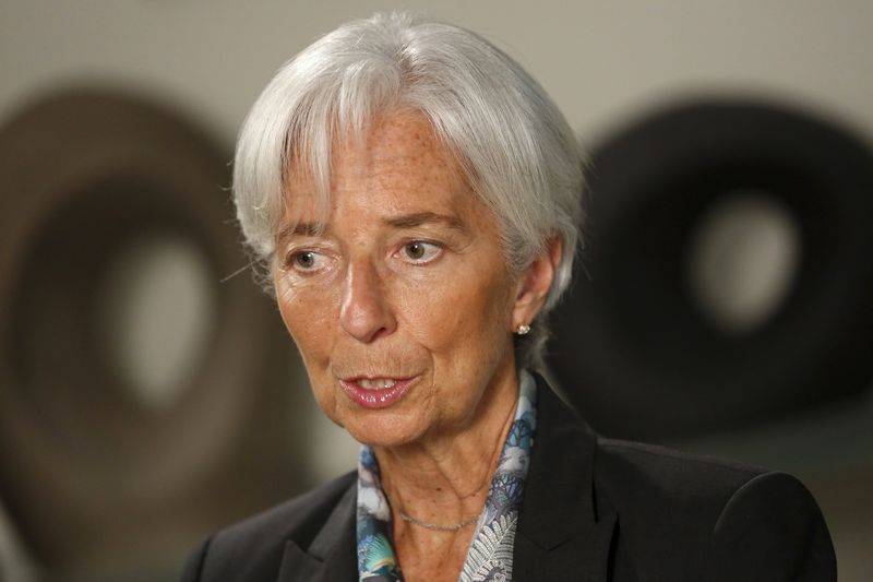 © Reuters. Lagarde de FMI dice Grecia debe hacer reformas antes de conseguir alivio financiero