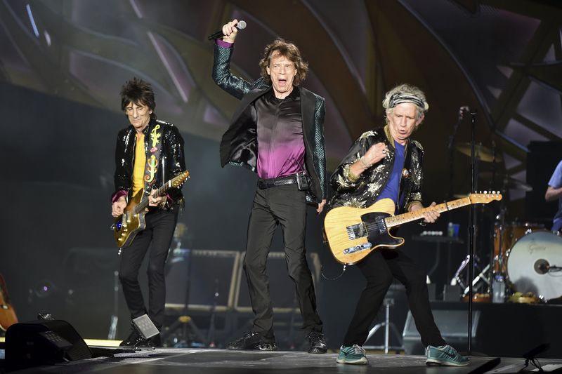 © Reuters. Banda de rock britânica The Rolling Stones durante show em Nashville, nos Estados Unidos