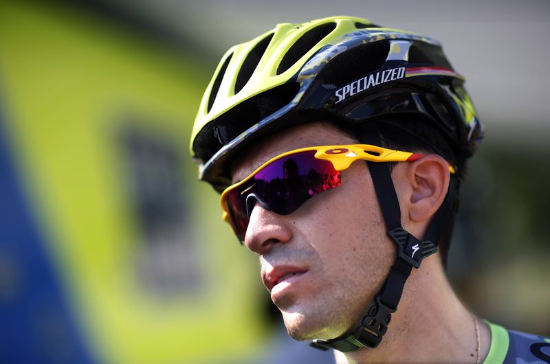 © Reuters. Contador, ante el reto de ganar un Tour que estrena nuevas tecnologías 