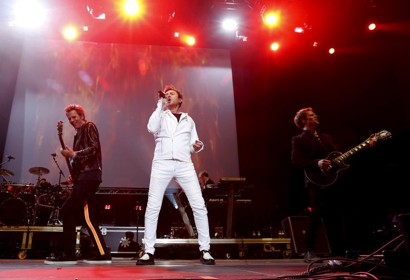 © Reuters. Banda britânica Duran Duran durante festival em Barcelona