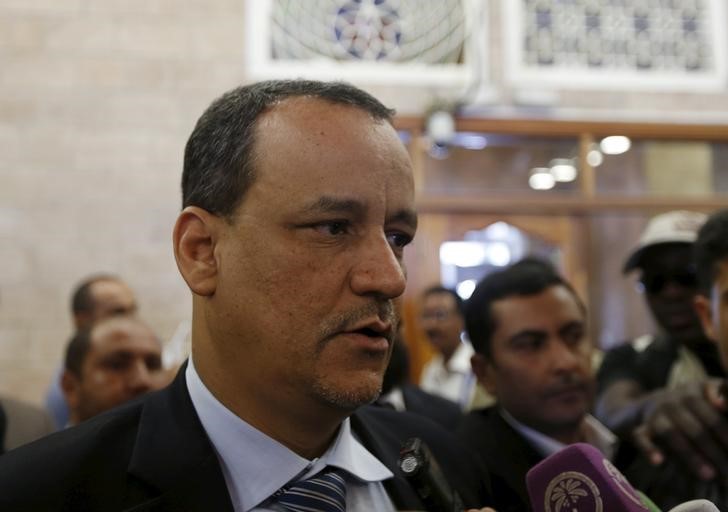 © Reuters. الحوثيون:وقف القتال في اليمن خلال رمضان قيد المناقشة