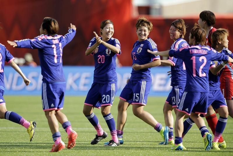 © Reuters. Soccer: Women's World Cup-England at Japan