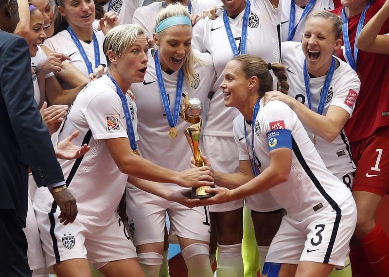 © Reuters. Soccer: Women's World Cup-Final-Japan at United States