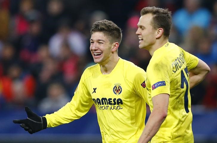 © Reuters. El Atlético de Madrid ficha al delantero Vietto del Villarreal