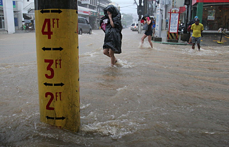 © Reuters. Crecen las lluvias torrenciales en un mundo más cálido, según un estudio
