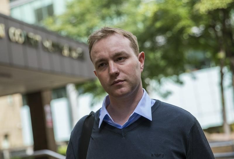 © Reuters. Former trader Tom Hayes leaves Southwark Crown Court in London