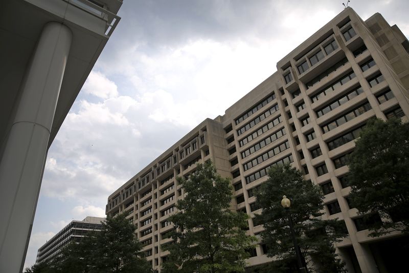 © Reuters. Sede do Fundo Monetário Internacional, em Washington