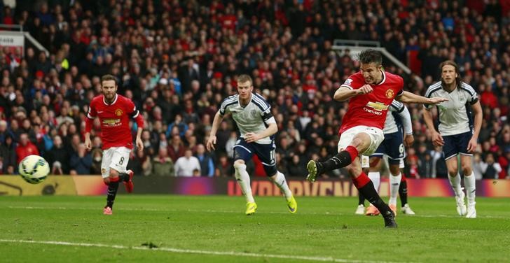 © Reuters. Manchester United v West Bromwich Albion - Barclays Premier League