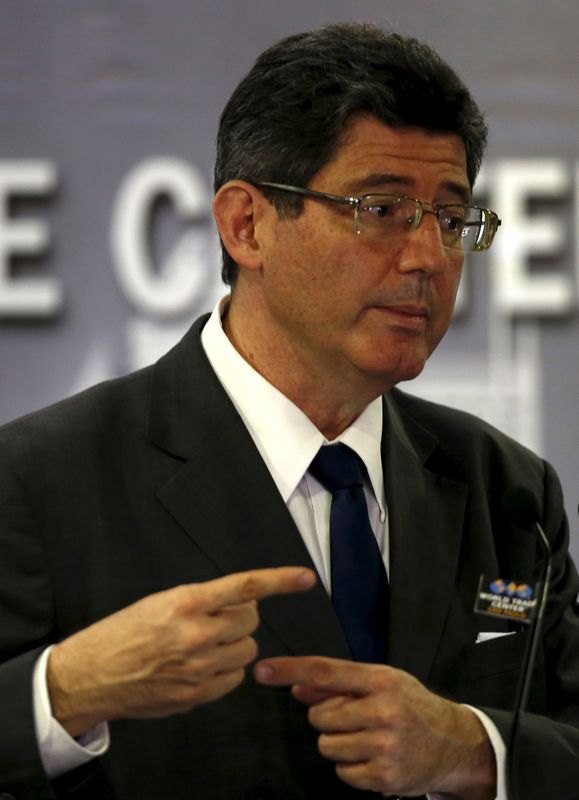 © Reuters. Ministro da Fazenda, Joaquim Levy, em São Paulo