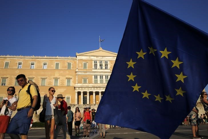 © Reuters. Parlamento da Grécia, em Atenas, nesta quinta-feira