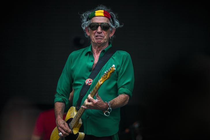 © Reuters. Keith Richards publicará su primer álbum solista desde 1992