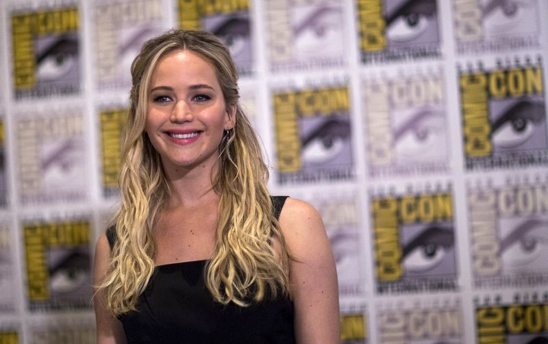 © Reuters. Jennifer Lawrence na Comic-Con 2015, em San Diego