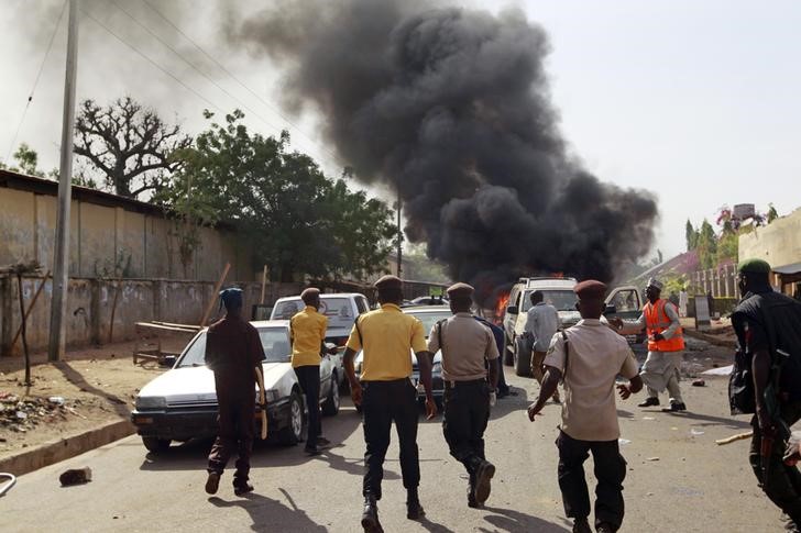 © Reuters. سماع دوي انفجار في مدينة مايدوجوري بنيجيريا
