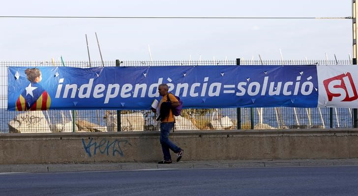 © Reuters. El independentismo catalán solo tendría mayoría en una lista única, según sondeo