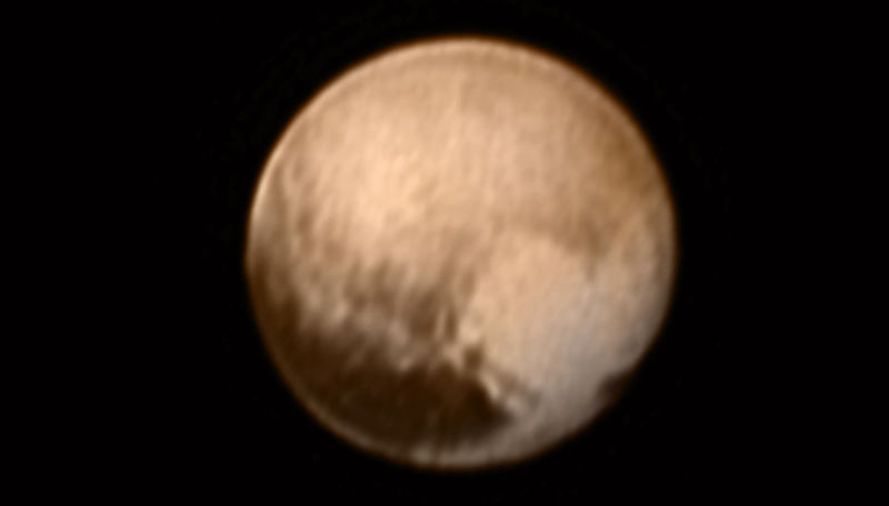 © Reuters. Crece expectativa por nave espacial de Nasa que se acerca a Plutón
