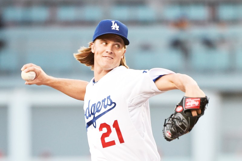 © Reuters. MLB: Philadelphia Phillies at Los Angeles Dodgers