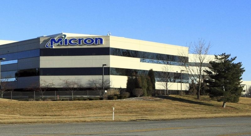 © Reuters. The main entrance to Micron corporate headquarters in Boise, Idaho
