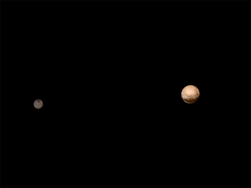 © Reuters. Una sonda de la NASA logrará el martes imágenes inéditas de Plutón