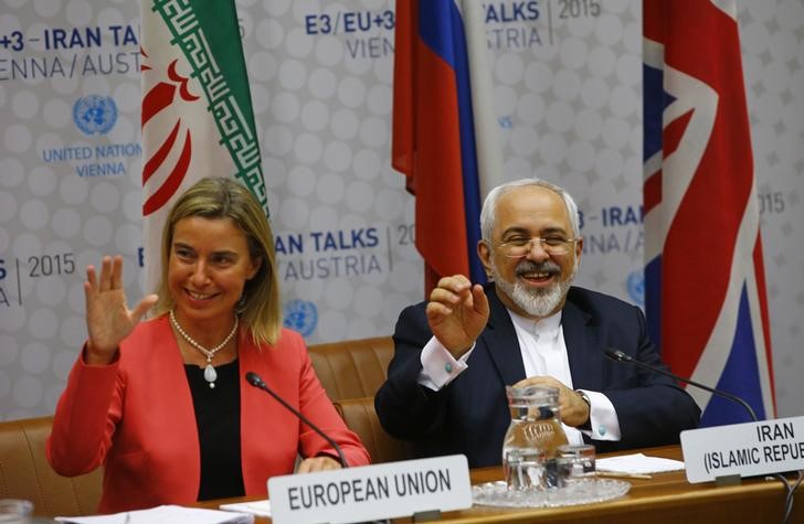 © Reuters. الرئيس الإيراني يرحب بالاتفاق النووي مع القوى الكبرى