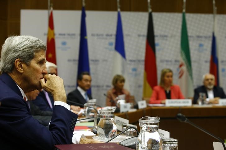 © Reuters. كيري لا يتوقع أن يرفض الكونجرس الاتفاق النووي الإيراني