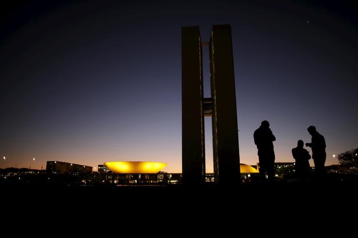 © Reuters. Vista do prédio do Congresso Nacional em Brasília