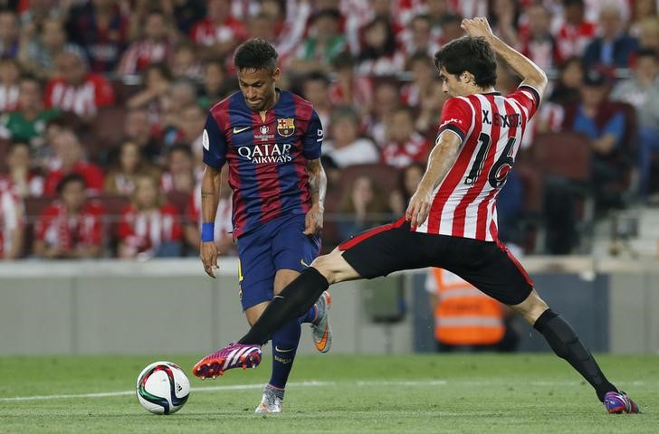 © Reuters. El Barça comenzará su defensa del título frente al Athletic de Bilbao